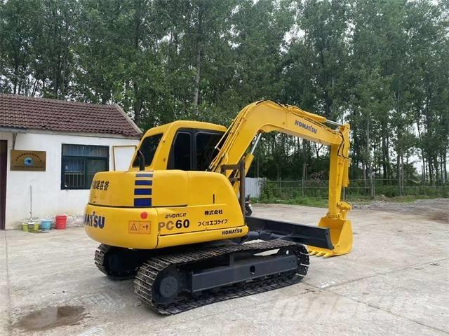 Komatsu PC 60-7 Pásová rýpadla