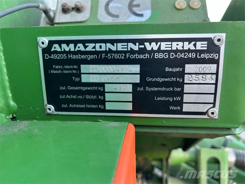 Amazone ED 602-K Přesné secí stroje