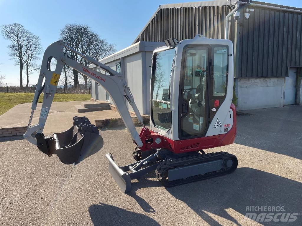 Takeuchi TB 216 Mini rýpadla < 7t