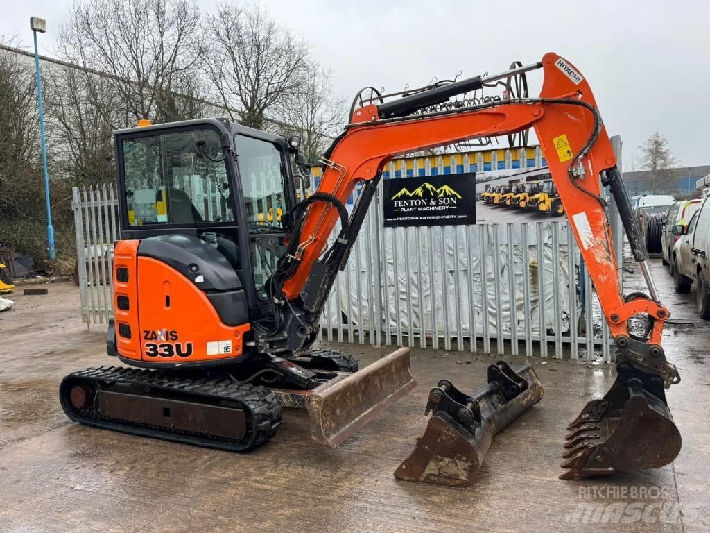 Hitachi ZX 33 U Mini rýpadla < 7t