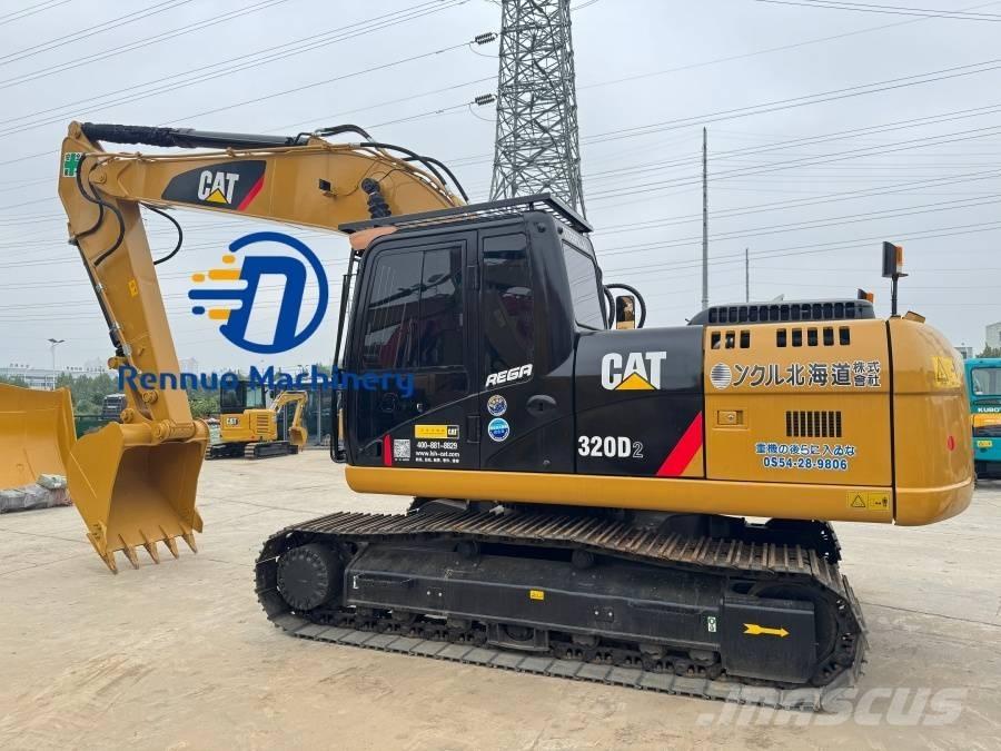 CAT 320D2 Pásová rýpadla