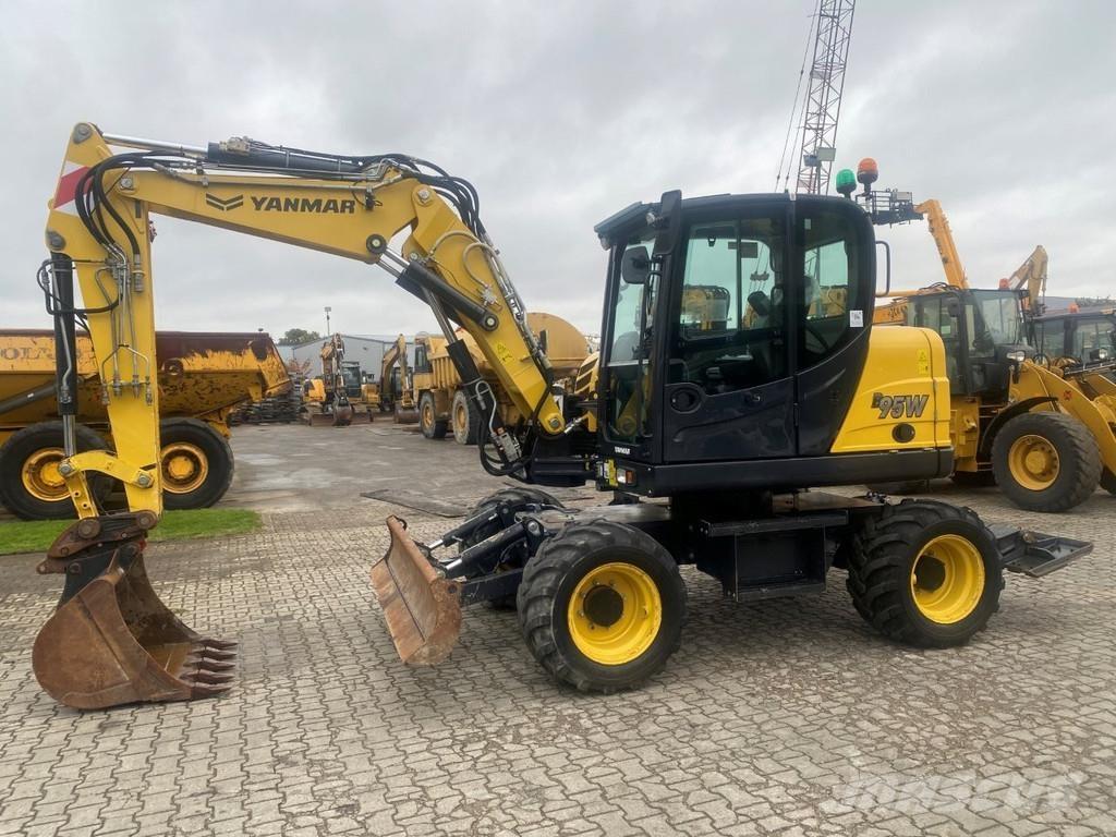 Yanmar B95w NVT Kolová rýpadla