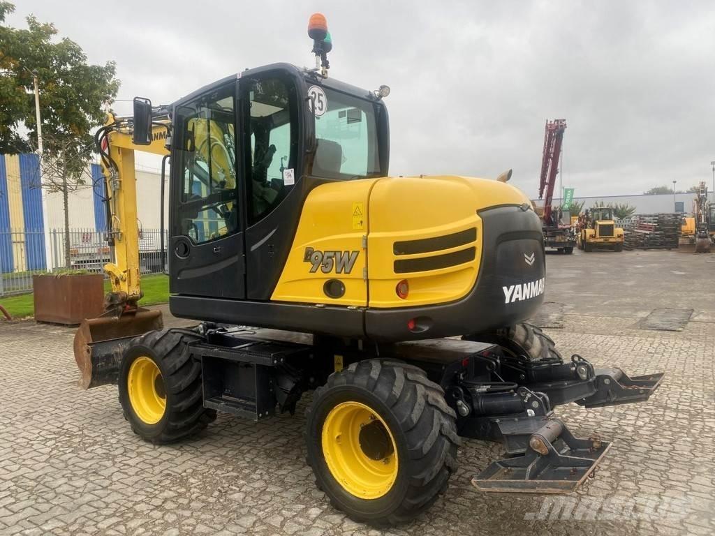 Yanmar B95w NVT Kolová rýpadla