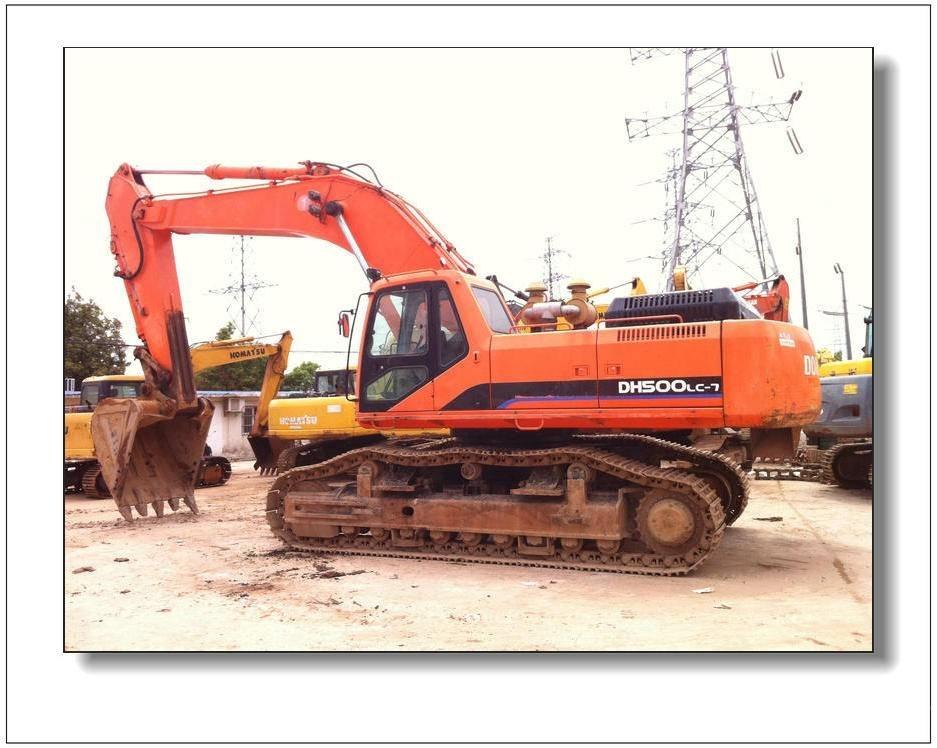 Doosan DH500 Pásová rýpadla