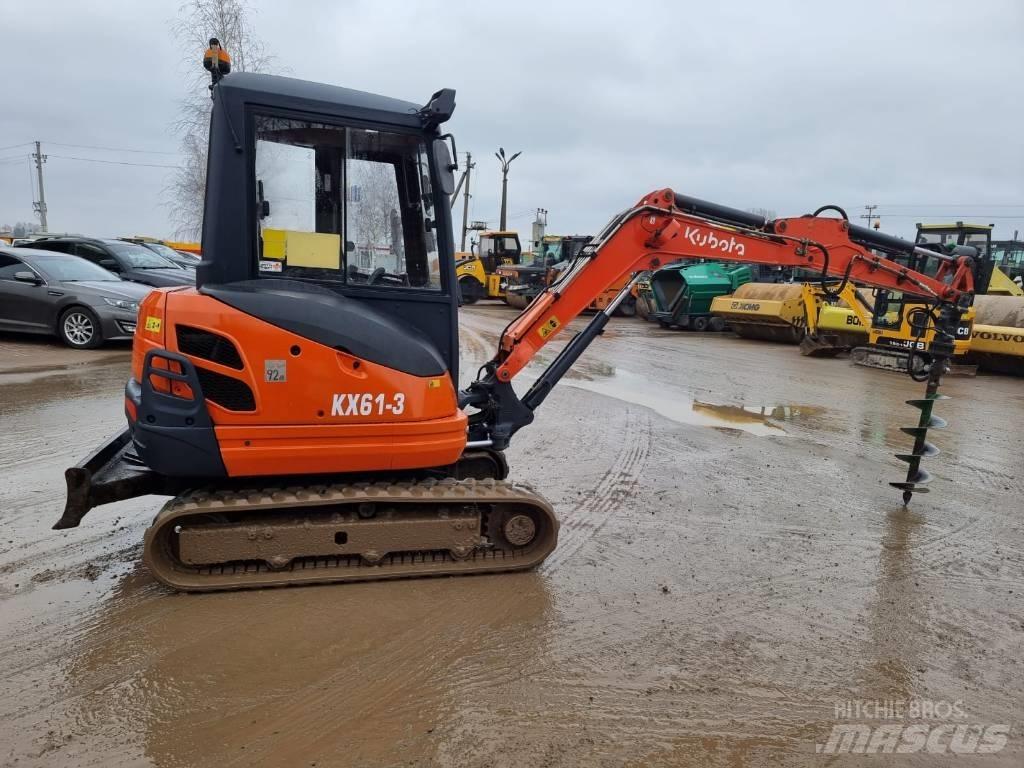 Kubota KX 61-3 Mini rýpadla < 7t