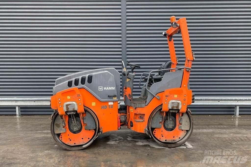 Hamm HD 14 VV Tandemové válce