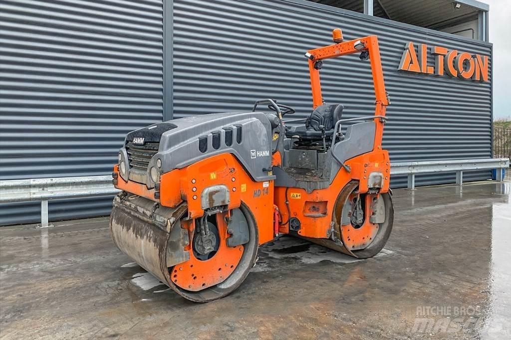 Hamm HD 14 VV Tandemové válce