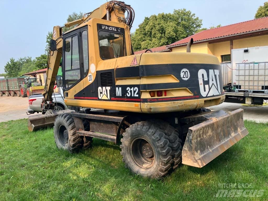 CAT M 312 Kolová rýpadla