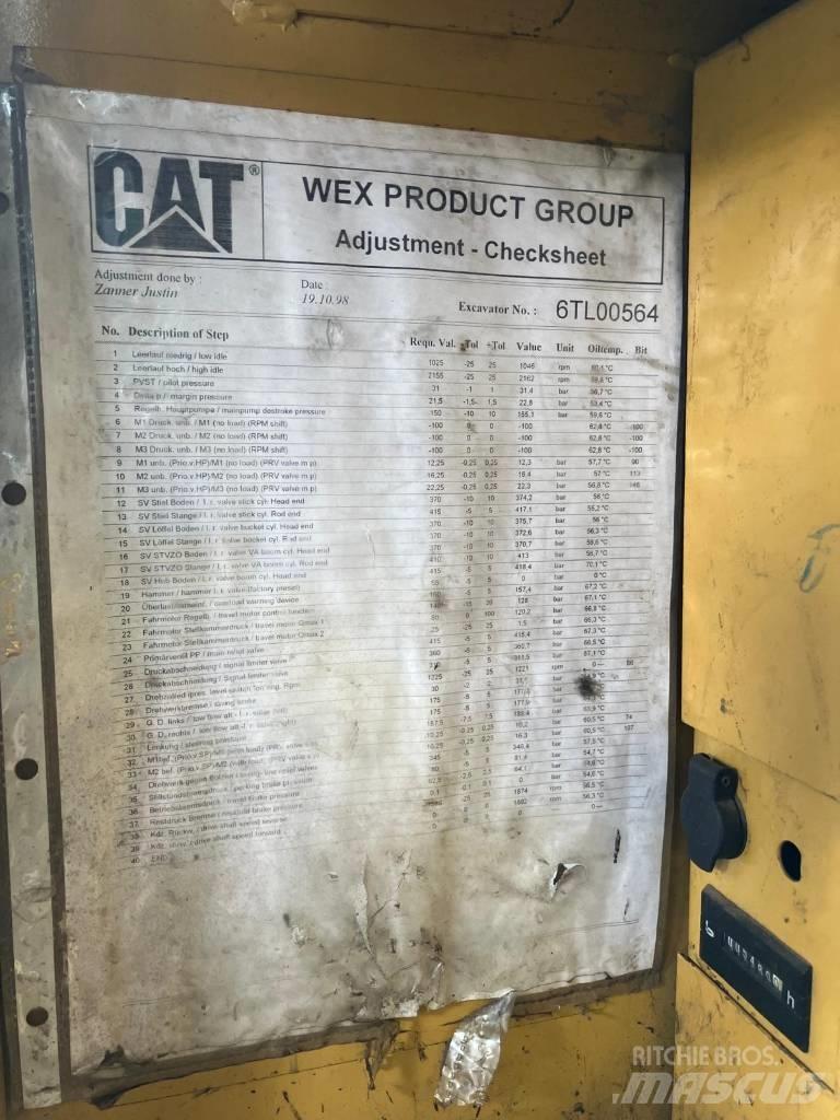 CAT M 312 Kolová rýpadla