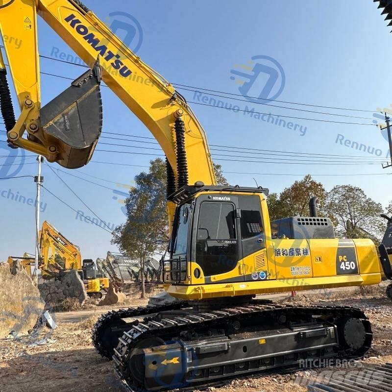 Komatsu PC450-8 Pásová rýpadla