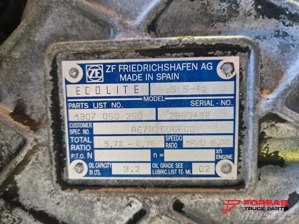 Mercedes-Benz S 5-42 Převodovky