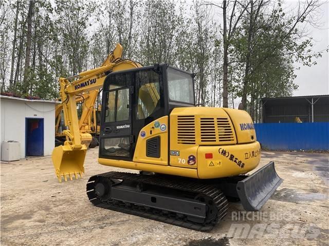 Komatsu PC 70 Pásová rýpadla