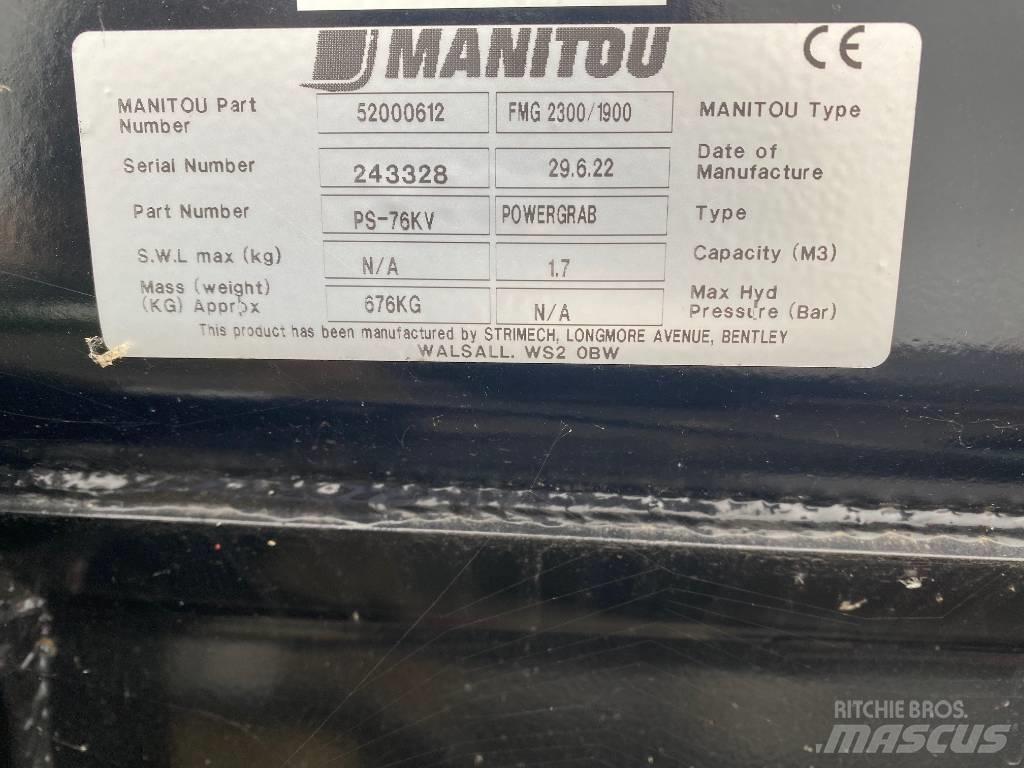 Manitou POWERGRAB Další nakladače, rypadla a příslušenství