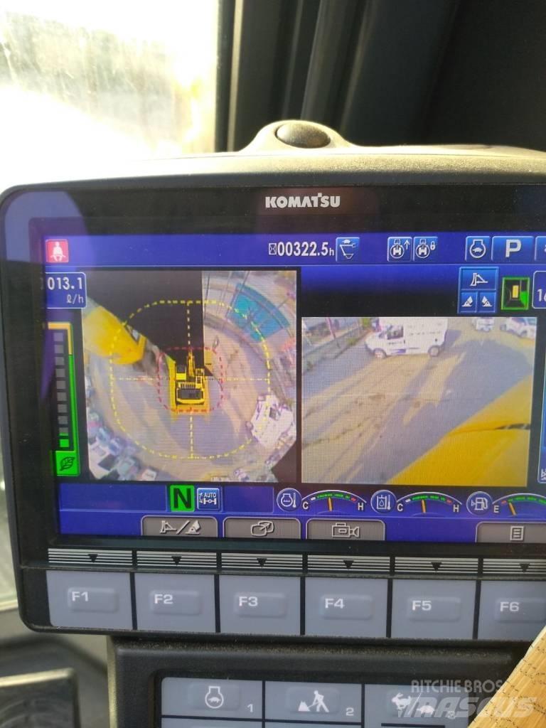 Komatsu pw160-11 Kolová rýpadla