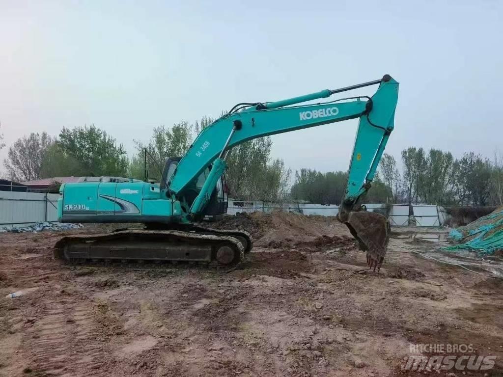 Kobelco SK 210-8 Pásová rýpadla