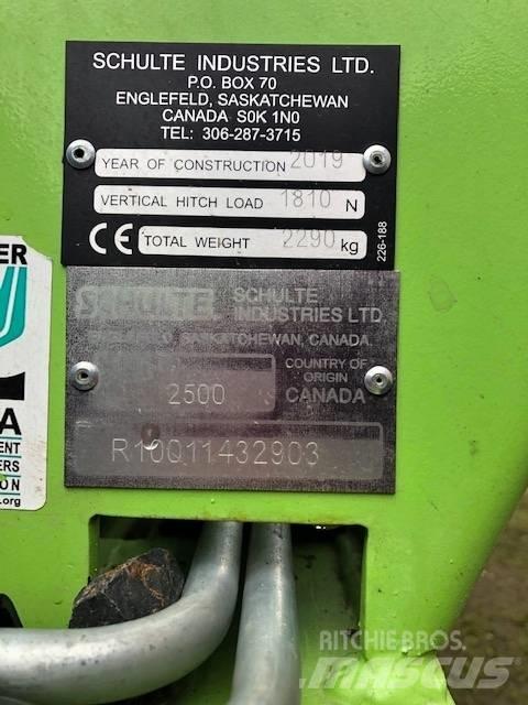 Schulte GIANT 2500 Sběrače kamene