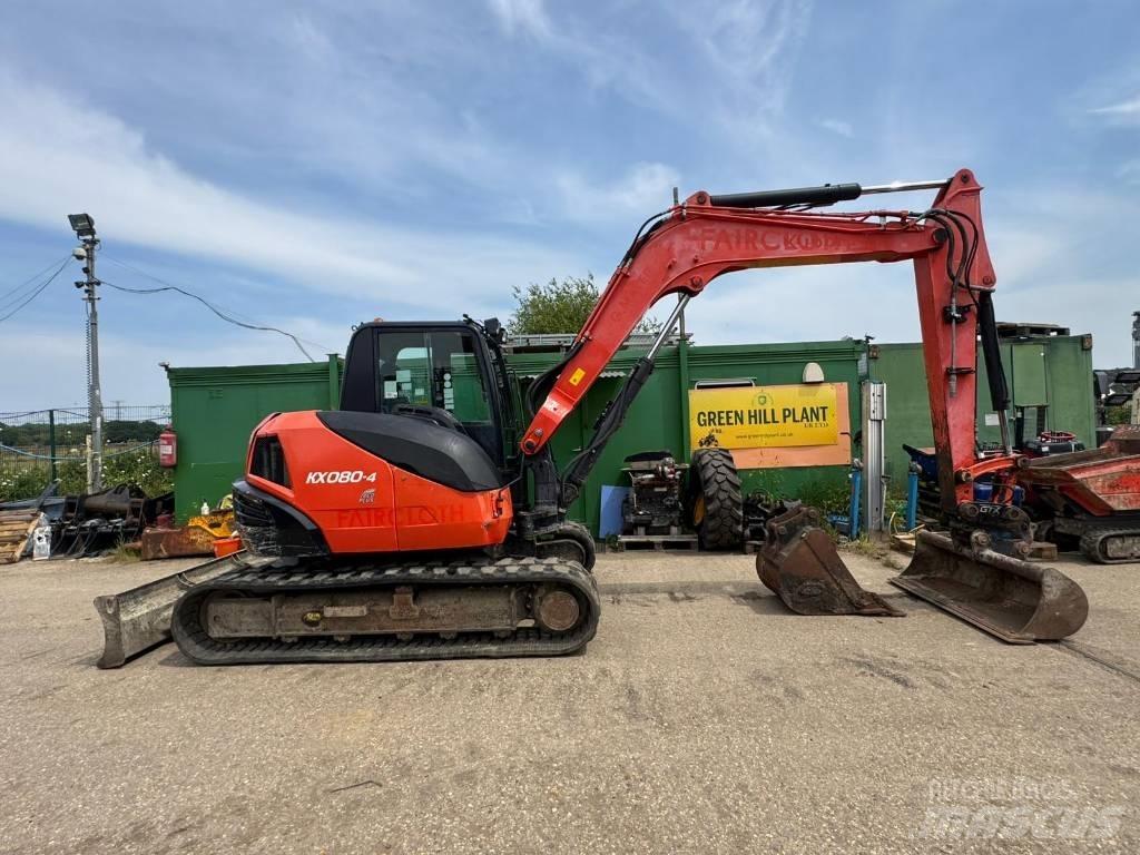 Kubota KX 008-4 Mini rýpadla < 7t