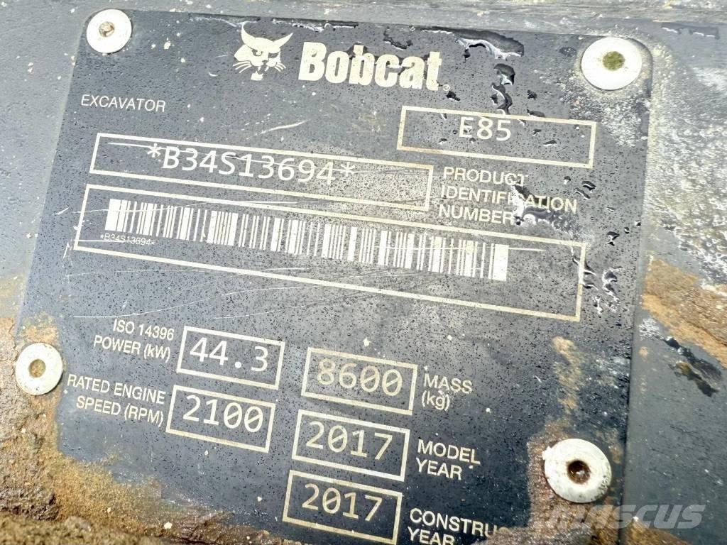 Bobcat E 85 Midi rýpadla 7t - 12t