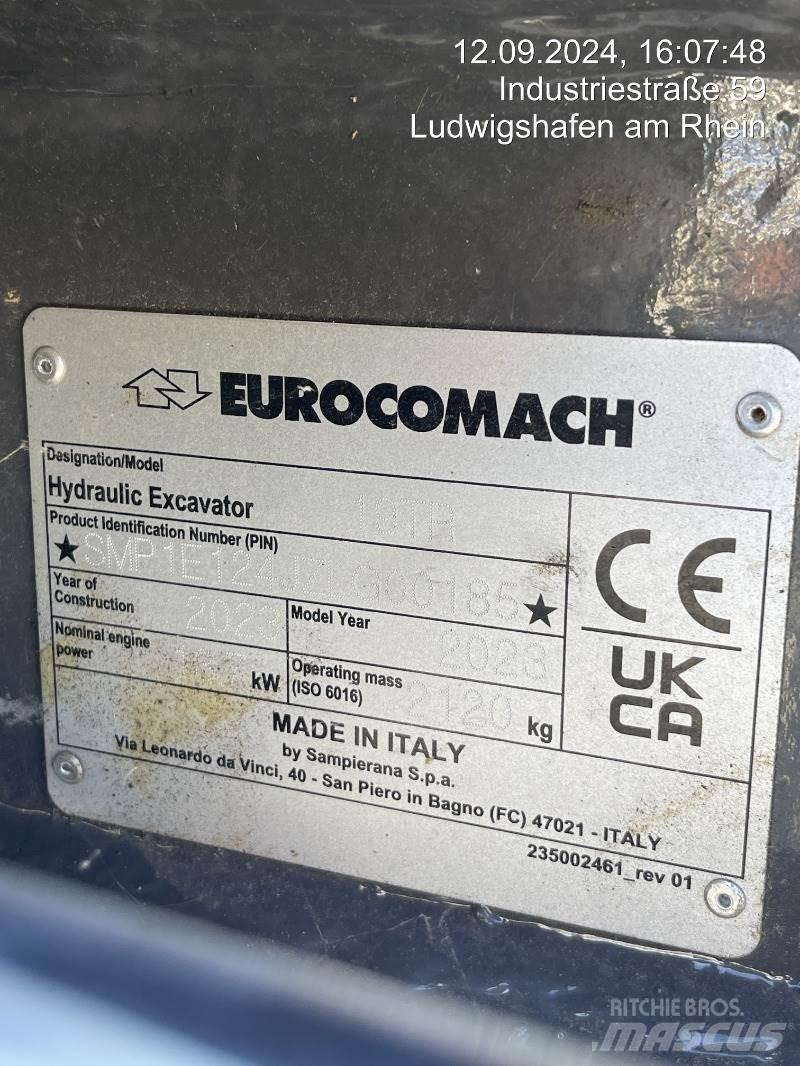 Eurocomach 19TR Mini rýpadla < 7t