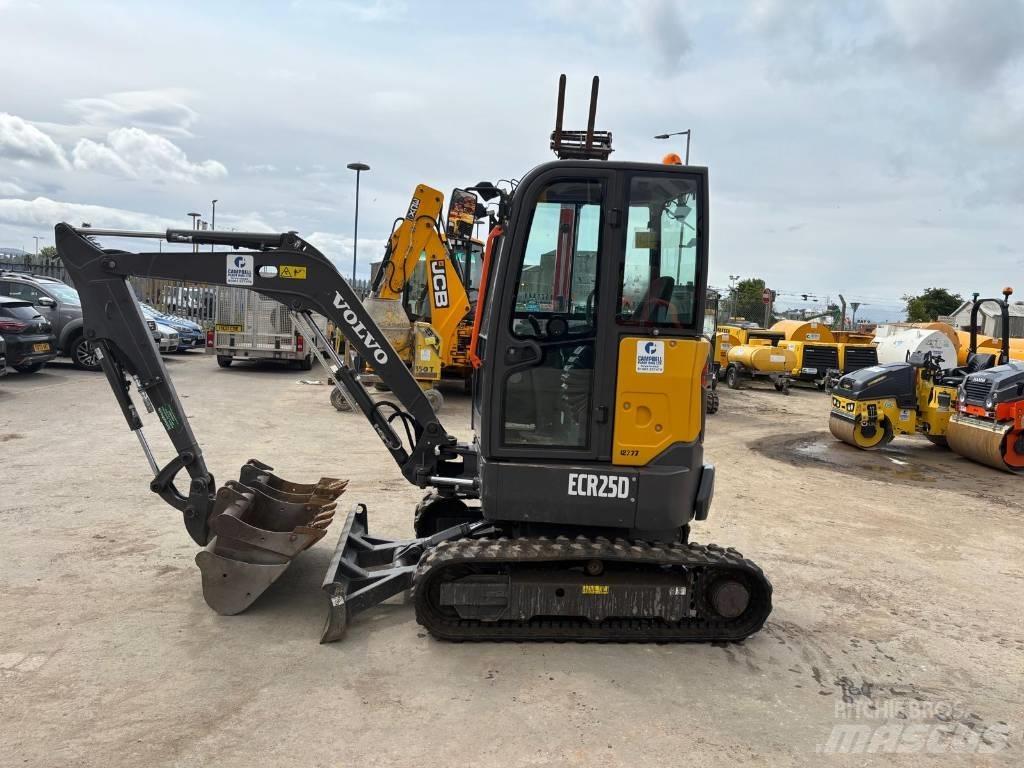Volvo ECR 25 D Mini rýpadla < 7t
