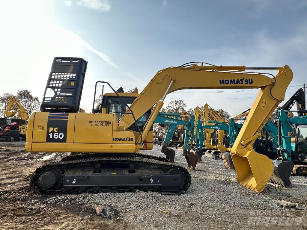 Komatsu PC 160 Pásová rýpadla