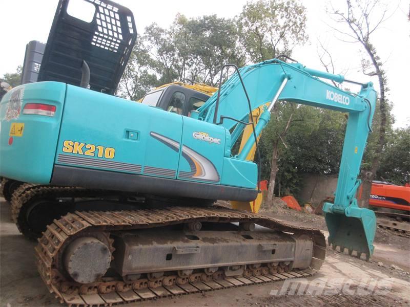 Kobelco SK 210 Pásová rýpadla