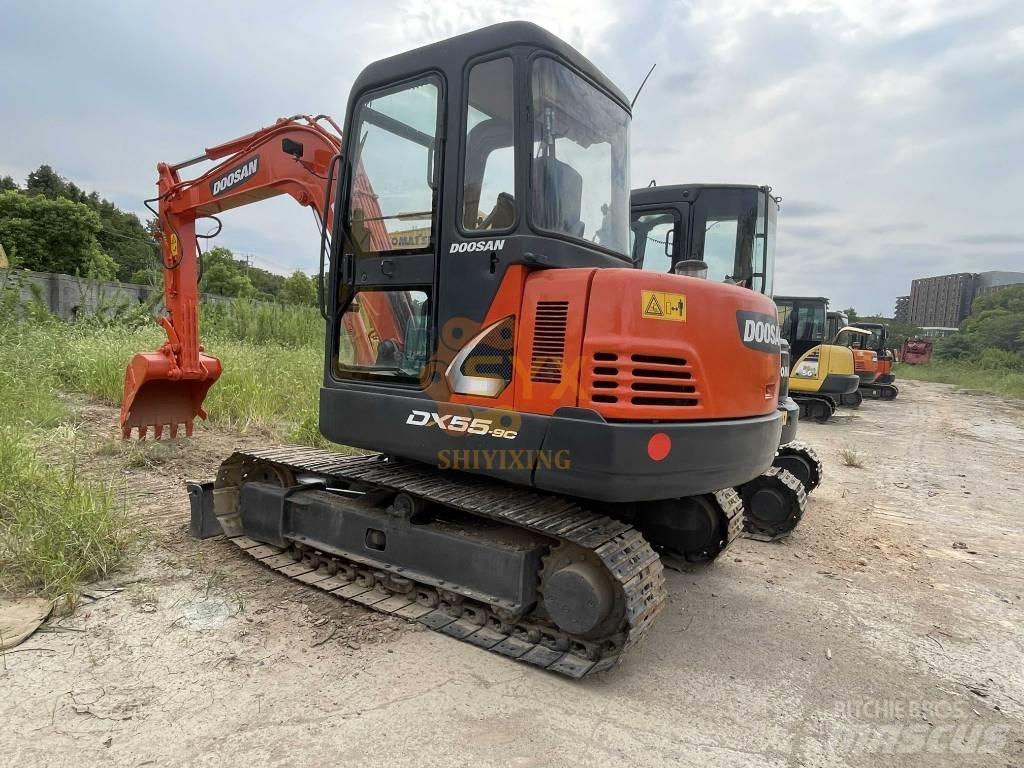 Doosan DX 55 Mini rýpadla < 7t