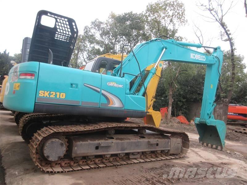 Kobelco SK 210 Pásová rýpadla