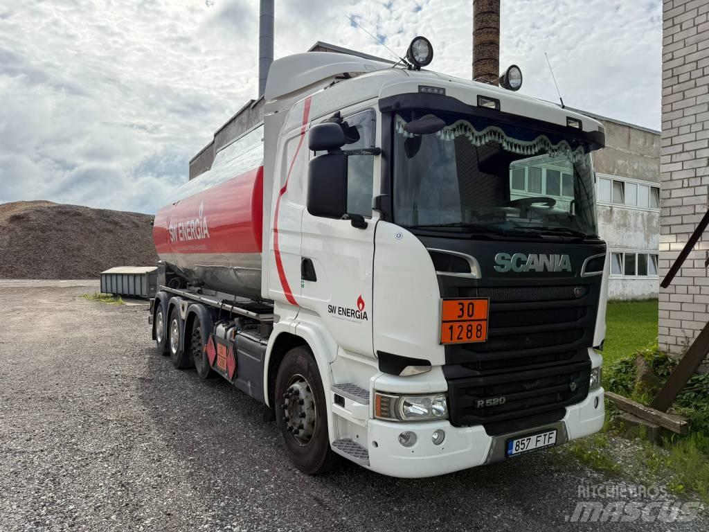 Scania R 520 Cisternové vozy
