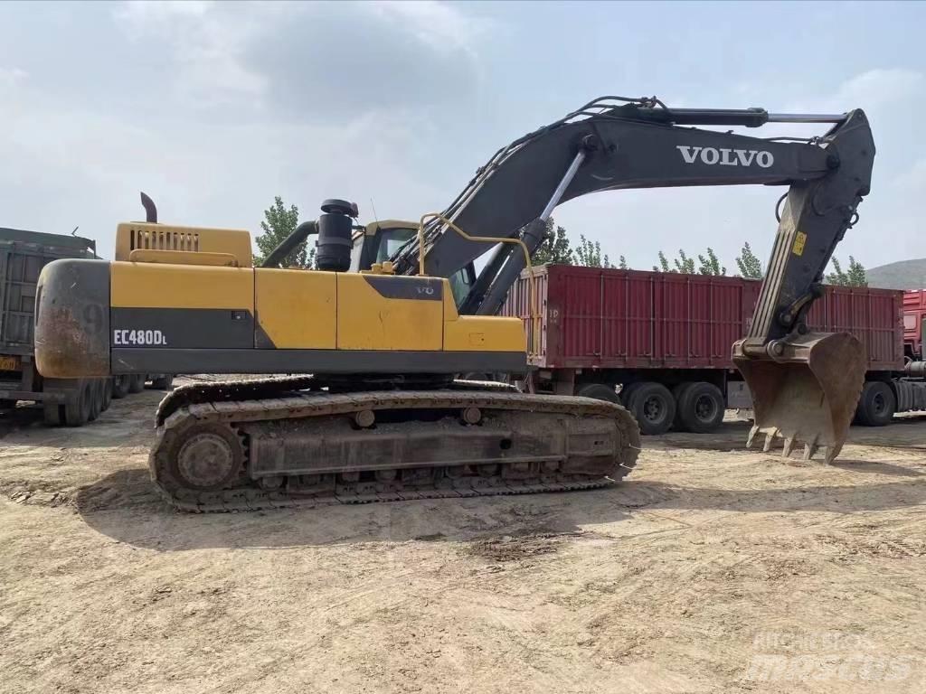 Volvo EC 480 D Pásová rýpadla
