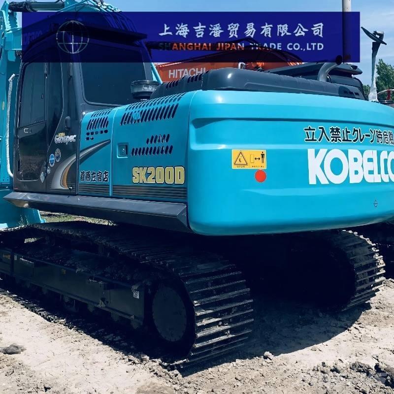 Kobelco SK 200 Pásová rýpadla