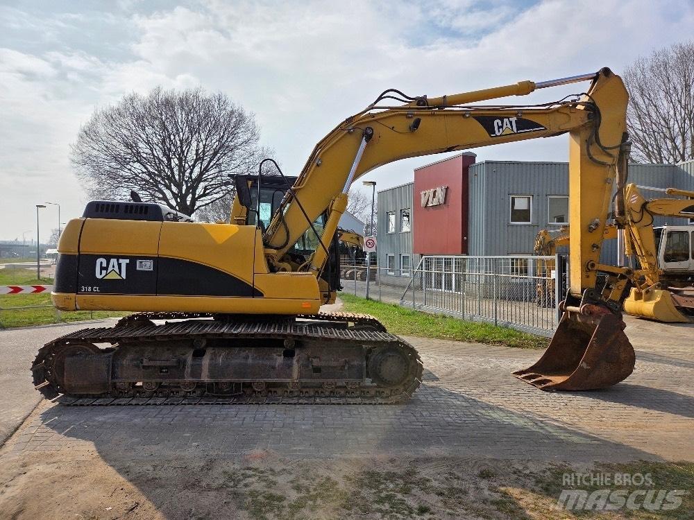 CAT 318CL Pásová rýpadla