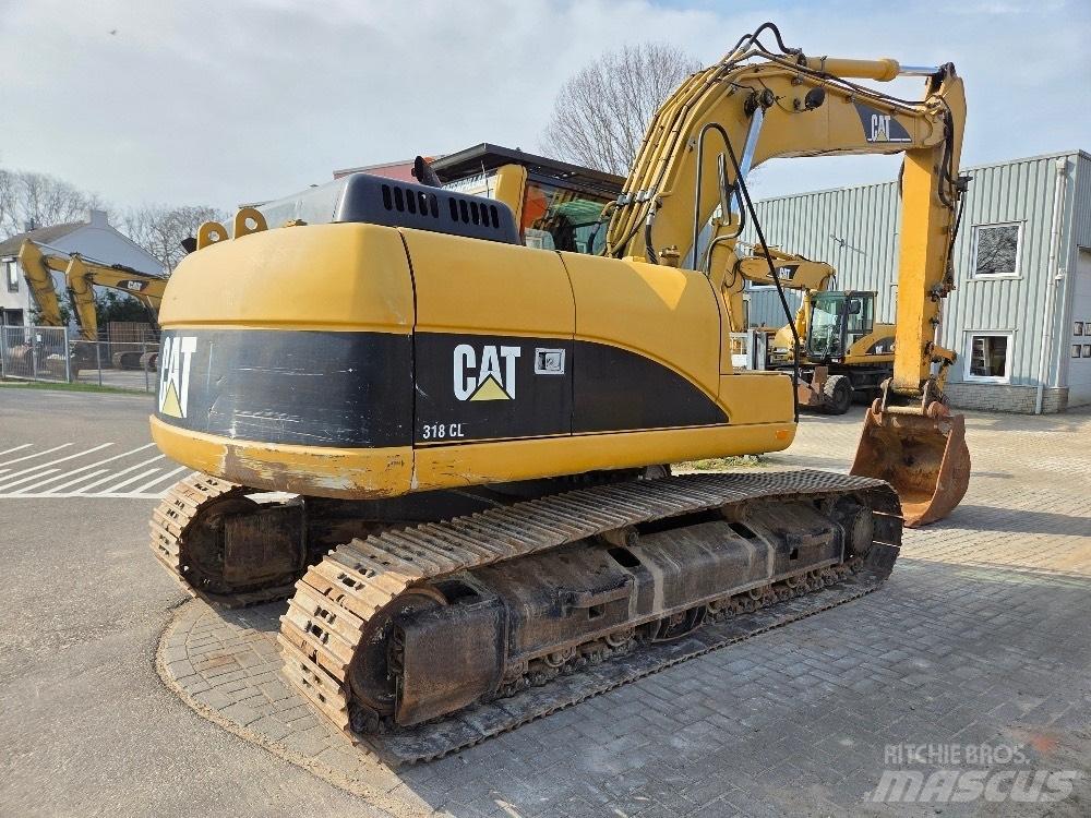 CAT 318CL Pásová rýpadla