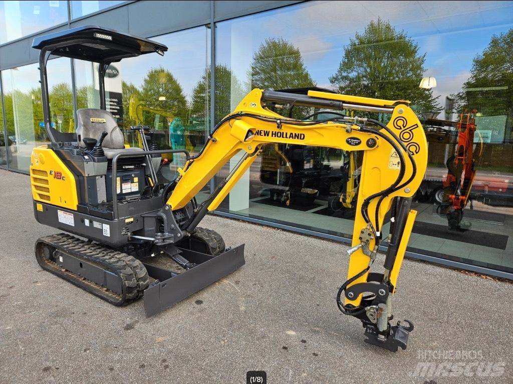 New Holland E 18 C Mini rýpadla < 7t