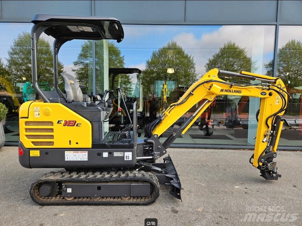 New Holland E 18 C Mini rýpadla < 7t