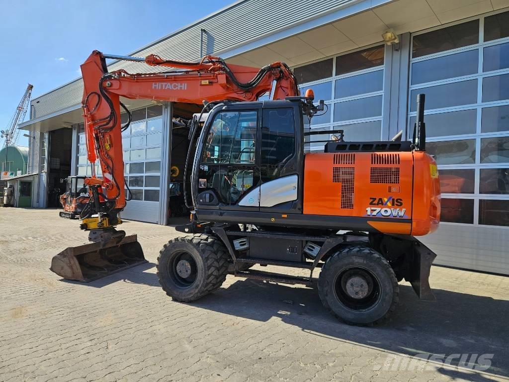Hitachi ZX170W-6 Kolová rýpadla