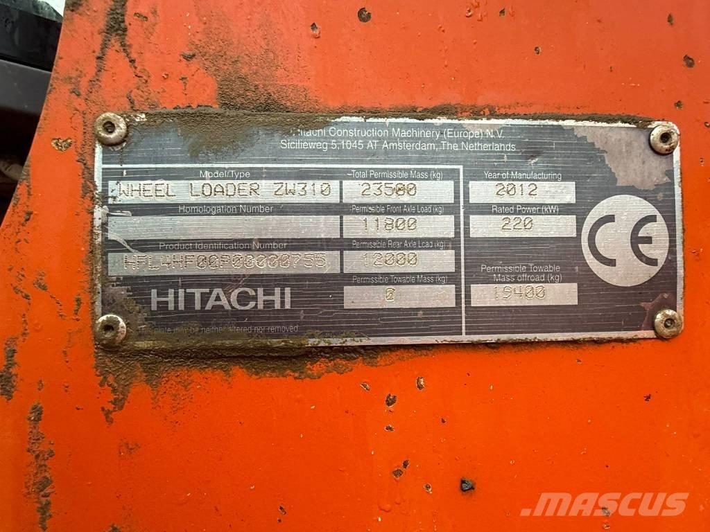 Hitachi ZW 310 Stavebnictví - ostatní