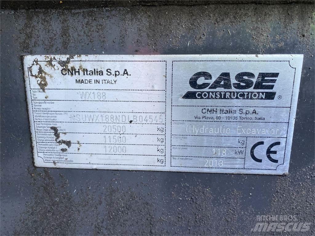 CASE WX188 Kolová rýpadla