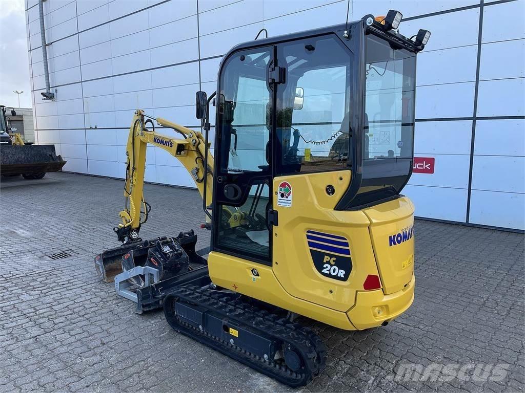 Komatsu PC20R-5 Kolová rýpadla