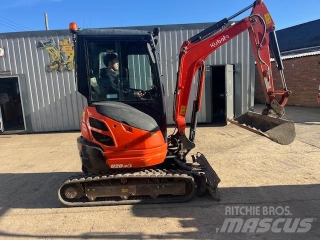 Kubota U 20-3 Mini rýpadla < 7t