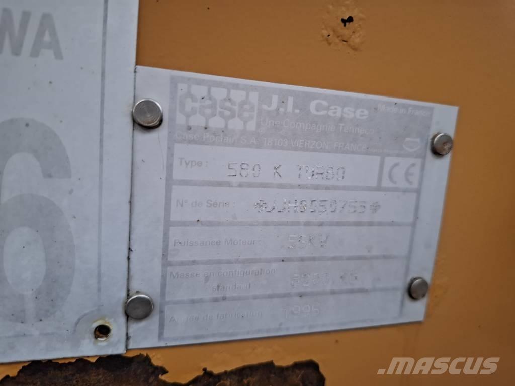 CASE 580 K Turbo Rýpadlo-nakladače