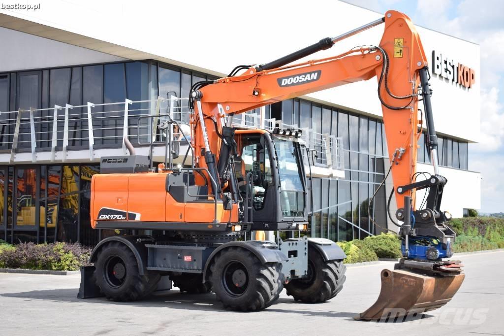 Doosan DX 170 W-5 Kolová rýpadla