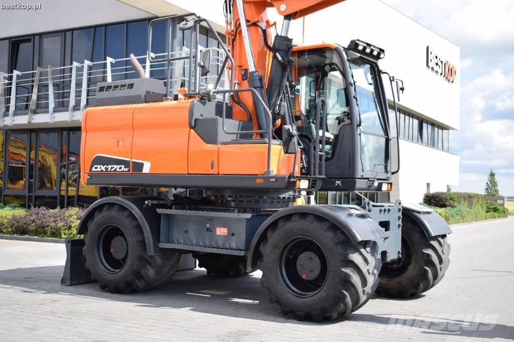 Doosan DX 170 W-5 Kolová rýpadla