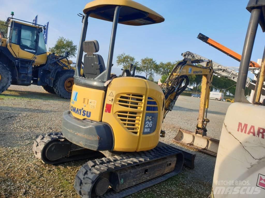 Komatsu PC26MR-3 Mini rýpadla < 7t