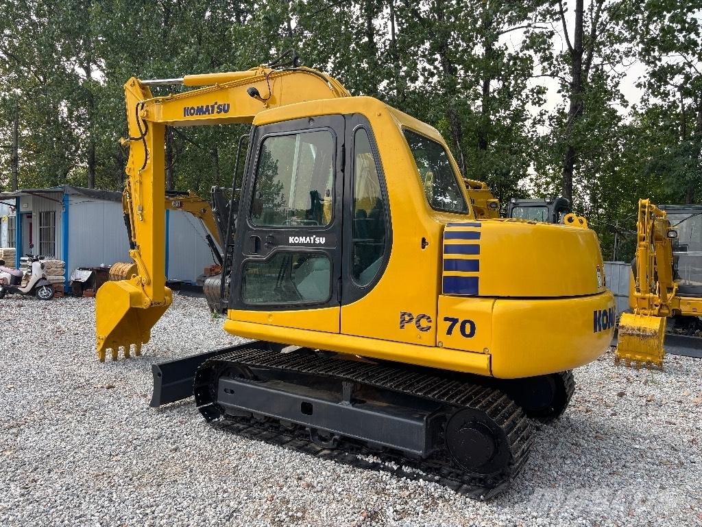 Komatsu PC 70 Pásová rýpadla