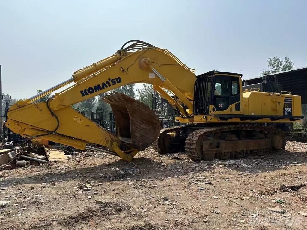 Komatsu PC 850SE Obojživelná rypadla