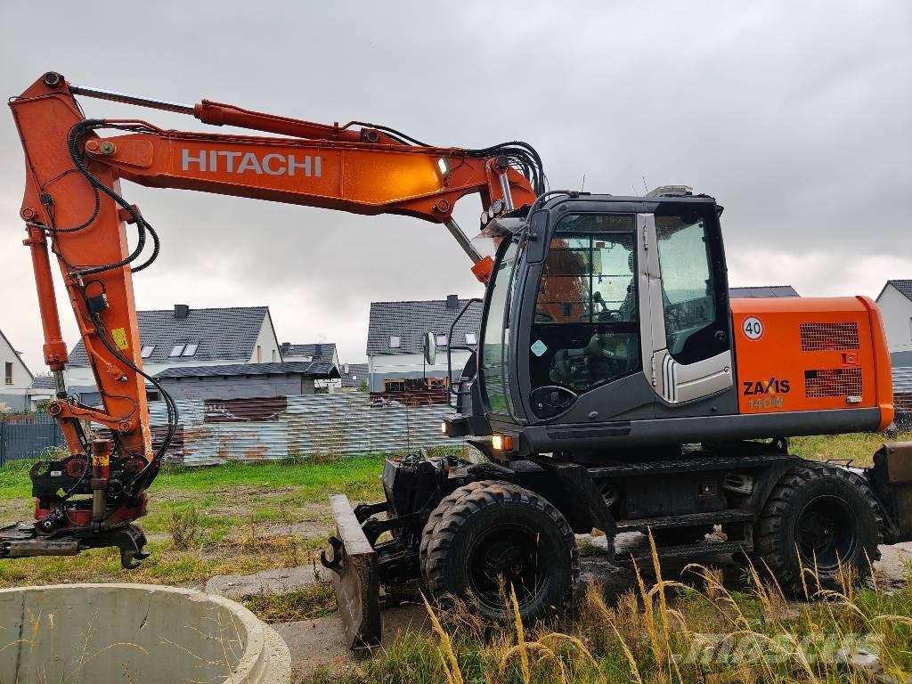 Hitachi ZX 140 W-5 Kolová rýpadla
