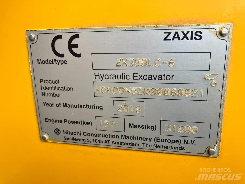 Hitachi ZX300 LC-6 Pásová rýpadla