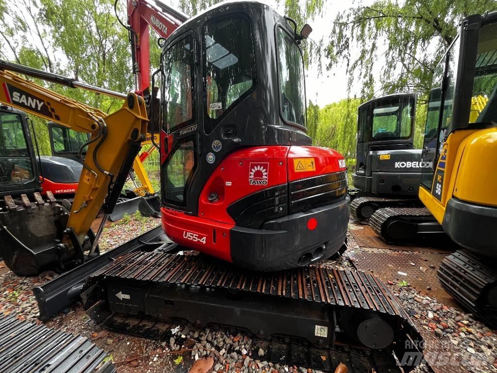 Kubota U55-4 Mini rýpadla < 7t