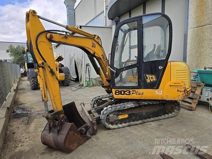 JCB 803PLUS Mini rýpadla < 7t